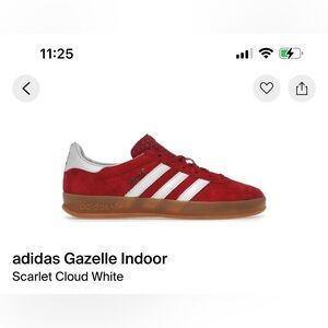 NWT Adidas Gazelle sneakers